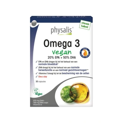Afbeelding van Physalis Omega 3 Vegan Capsules