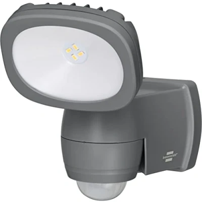 Afbeelding van Brennenstuhl LED Batterij Buitenlamp LUFOS / Draadloze met sensor en (Schijnwerper op batterijen 4 hoogwaardige merk LED&#039;s, 210 Lumen, voor buitengebruik IP44)
