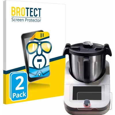 Afbeelding van BROTECT Screenprotector voor Ufesa TotalChef RK7 Folie Beschermfolie transparant (2 Stuks)