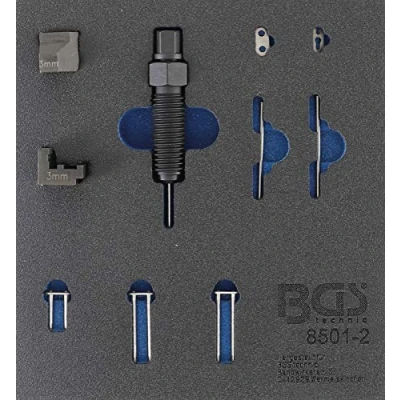 Afbeelding van BGS 8501 2 Gereedschapmodule 1/6: Uitbreidingset voor distributieketting klinkgereedschap (BGS 8501) geschikt 3 mm kettingbouten