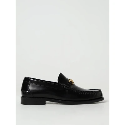 Afbeelding van Classic Leather Loafers with Detailed Upper and Durable Sole