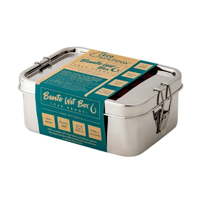 Afbeelding van ECOlunchbox Bento Wet Box Rechthoekig