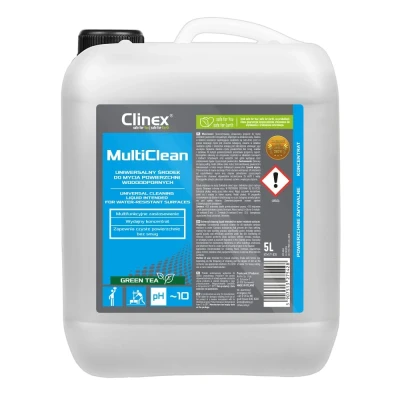 Afbeelding van Clinex Multi Clean Green Tea 5 liter Universele Reinigingsvloeistof voor Streeploze Schoonmaak