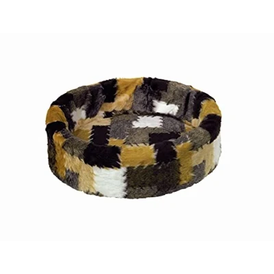 Afbeelding van Nobby Patchwork Knuffelbed, 70 cm