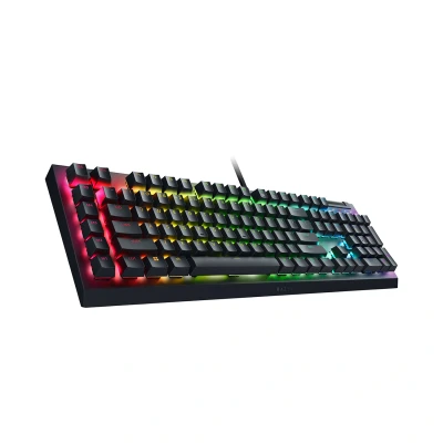 Afbeelding van RAZER BlackWidow V4 X Green Switch Gaming toetsenbord Kabelgebonden QWERTZ, Duits Zwart Verlicht