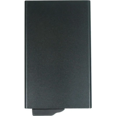Afbeelding van Valenta Aluminium Card Case Plus Black