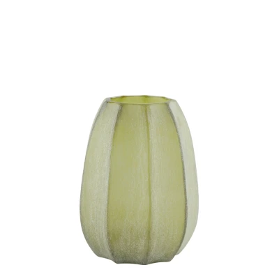 Afbeelding van Light &amp; Living Vaas BRADLEY 17x17x23.5 Groen
