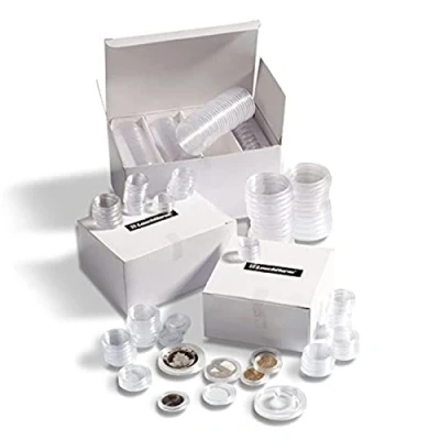 Afbeelding van muntcapsules voor 2 munten 26 mm 100 stuks