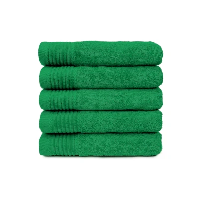 Afbeelding van 5 x The One Towelling handdoek 70x140 Groen