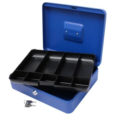 Afbeelding van Geldcassette (25,4 cm) blauw