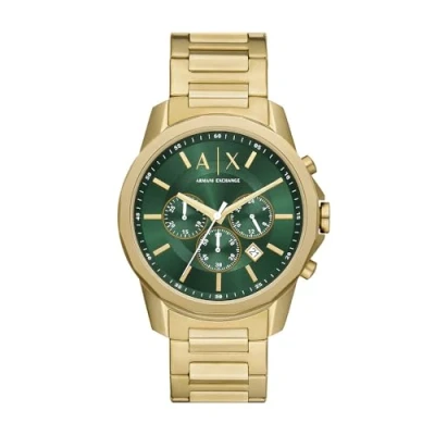 Afbeelding van Armani Exchange horloge AX1746 Emporio goudkleurig
