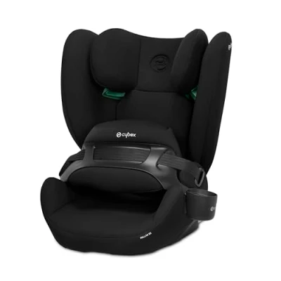Afbeelding van Cybex Silver kinderautostoeltje Pallas B2 i Size, ISOFIX, groep 1/2/3 (9 50 kg), vanaf ca. 15 maanden tot 12 jaar, inclusief bekerhouder, Pure Black