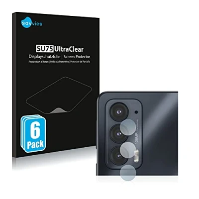 Afbeelding van Savvies Screenprotector voor Motorola Edge 20 (ALLEEN Camera Lens) Folie Beschermfolie transparant (6 Stuks)