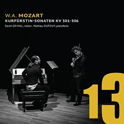 Afbeelding van David Grimal &amp; Mathieu Dupouy Kurfürstin Sonaten Kv301 306 (CD)