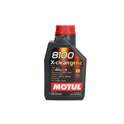 Afbeelding van Motorolie MOTUL 8100 X Clean GEN2 5W40 1L