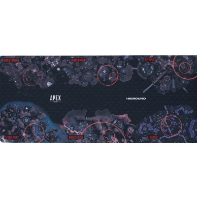 Afbeelding van Higround Apex Minimap XL Muismat