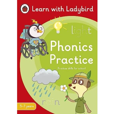 Afbeelding van Phonics Practice: A Learn with Ladybird Activity Book: Ideal for home learning (KS1)