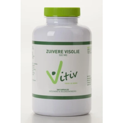 Afbeelding van Vitiv Zuivere visolie 500 mg 100 capsules