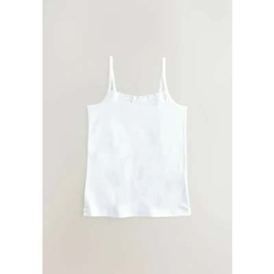 Afbeelding van Next Regular FIT Srappy CAMI 3 PACK Top voor kinderen, Maat: 92, White