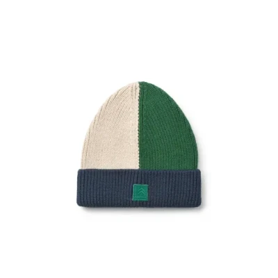 Afbeelding van Liewood Ezra Beanie Classic Navy Multi Mix 1 02Y