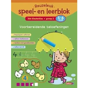 Afbeelding van Deltas Reuzeleuk speel en leerblok Voorbereidende teloefeningen (5 6 j.)