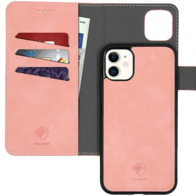 Afbeelding van Apple iPhone 11 Hoesje Kunstleder iMoshion Bookcase/2 in 1 Case Roze Telefoonhoesje
