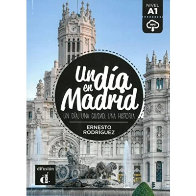 Afbeelding van Un día en Madrid. Buch + Audio online: Spanische Lektüre für das 1. und 2. Lernjahr mit Download