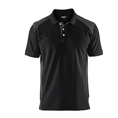 Afbeelding van Blaklader Poloshirt piqué 3324 1050 Zwart/Donkergrijs