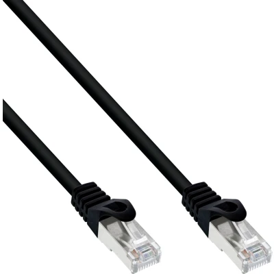 Afbeelding van InLine® Patchkabel, S FTP, Cat. 5e, zwart, 0.25m