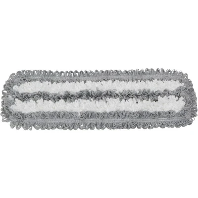 Afbeelding van Vlakmop microvezelkatoen 40x11cm tbv velcrosysteem