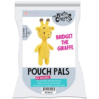 Afbeelding van Knitty Critters Pouch Pals Bridget The Giraffe