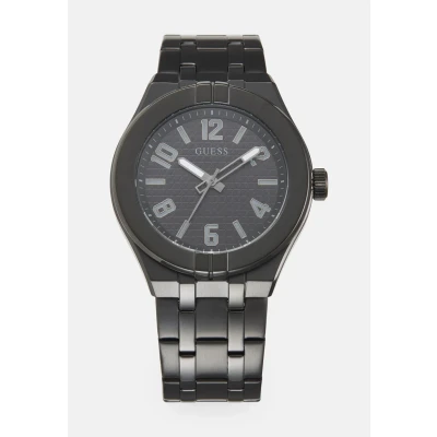 Afbeelding van Guess Escape Horloge, Heren, Maat: One Size, Black