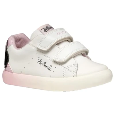 Afbeelding van Geox Babyschoenen voor kinderen, Maat: 20, White pink Leer/ synthetisch
