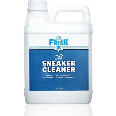 Afbeelding van Dr.FrisK Sneaker Cleaner Jerrycan / 2 liter Biologisch schoonmaakmiddel ( Leer, Suède, Nubuck, Mesh, etc. )