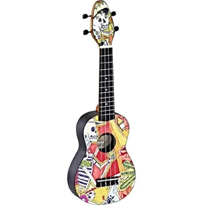 Afbeelding van Ortega Keiki K2 EM El Muerto ukelele set