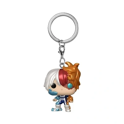 Afbeelding van Funko POP! Sleutelhanger: My Hero Academia (MHA) Todoroki Metallic Novelty Sleutelhanger Verzamelbare Mini Figuur Kous Filler Cadeau Idee Officiële Merchandise Anime fans