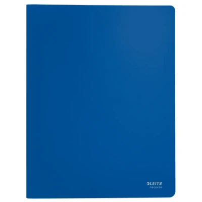 Afbeelding van Leitz Recycle Duurzame Showalbum met 20 Hoezen Klimaatneutraal Blauw