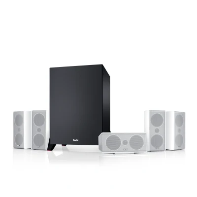Afbeelding van Teufel Consono 35 Mk3 5.1 surround systeem met 150 Watt subwoofer, wit