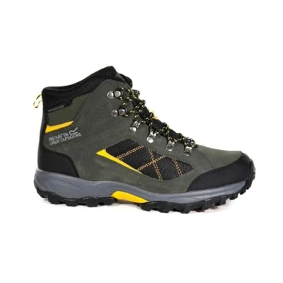 Afbeelding van Wandelschoen Men Regatta Clydebank Dark Khaki Gold Schoenmaat 41