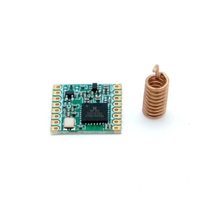 Afbeelding van Paradisetronic.com RFM95W 868MHz LoRa Breakout Board met antenne, Long Range radiomodule voor bijv. Arduino en Raspberry Pi