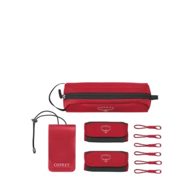 Afbeelding van Osprey Bagage Customization Kit Unisex Accessoires Reizen Poinsettia Red O/S