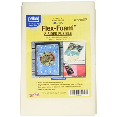 Afbeelding van Pellon Flex Foam 2 zijdig Fusible Stabilizer 20&quot; x 60&quot;, overige, veelkleurig, 26.03x34.29x3.81 cm