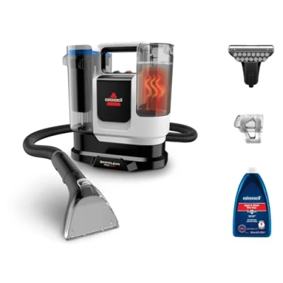 Afbeelding van BISSELL SpotClean ProHeat Advanced, Draagbare tapijtreiniger Machine, Compacte multi oppervlakken bank reiniger, Krachtige 1125W Motor, Triple Cleaning voor hardnekkige vlekken, met snoer, 3924N