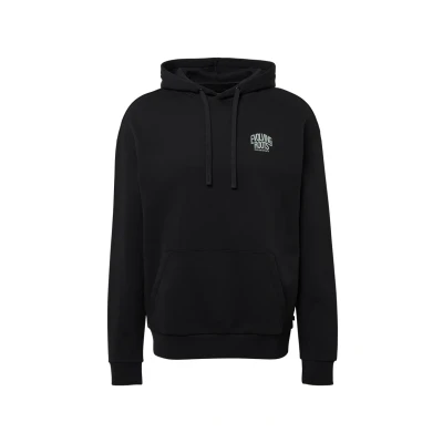 Afbeelding van QS MIT Kleinem Frontprint Hoodie, Heren, Maat: Medium, Schwarz