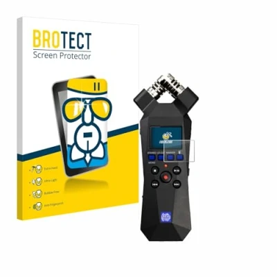 Afbeelding van BROTECT Screenprotector voor Zoom H1essential Folie Beschermfolie Beschermglas transparant