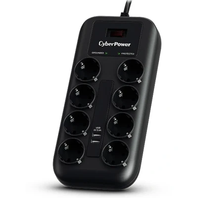 Afbeelding van CyberPower Prof. 8xschuko/2xUSB overspanningsbeveil.P0820SUF0 DE