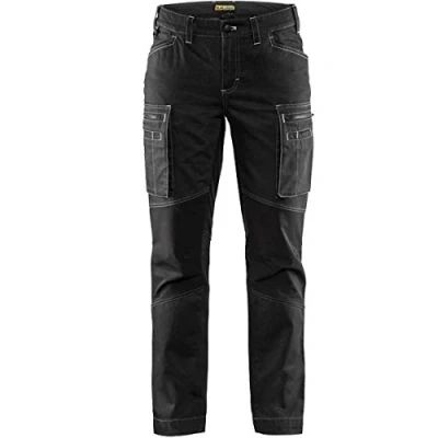 Afbeelding van Blaklader Service Werkbroek Dames stretch 7159 1142 Vrouwen Zwart 40
