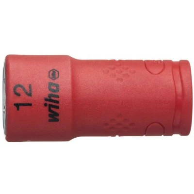Afbeelding van Wiha 246232 Dopsleutelinzet geïsoleerd 1/4&quot; buitenzeskant 12.0 mm x 42 43097