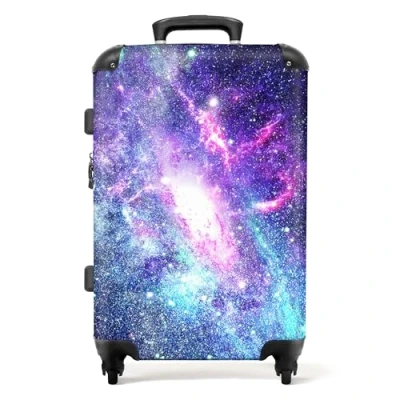 Afbeelding van NoBoringSuitcases.com® Galaxy koffer Kinderkoffer ruimte 20 kg bagage