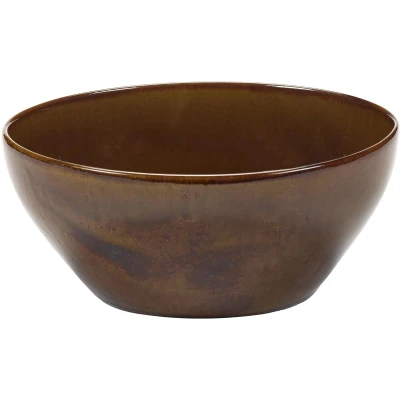 Afbeelding van Serax Out Of Lines By Uncharted Saladeschaal 22x25 Ocher